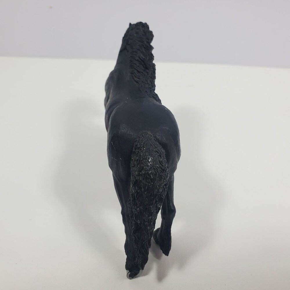 2005 Safari LTD Friesian Horse Black 5" Figure Retired - Picture 9 of 16